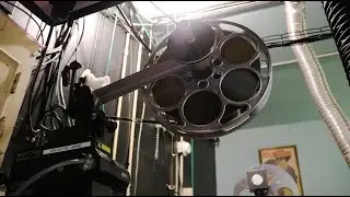 A look inside Music Box's film projection booth