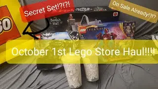 October 1st Lego Store Haul!!!! New Sets on Sale ALREADY?!?!