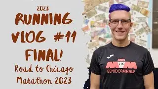Running Weekly Vlog #11 Road To Chicago Marathon 2023 Final week of preparation! TAPERING.
