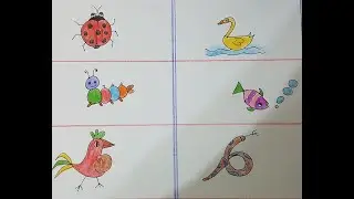 Summer Fun#2 Kids Series Draw with Numbers #kids #kidsdrawing #kidsnumber