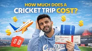 Cricket Travel Budget in India | Real Cost of Watching Matches | Delhi to Dharamshala & Indore