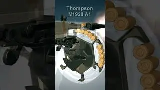 Thompson M1928 A1 #shorts