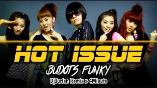 HOT ISSUE ( DJJURLAN REMIX ) | BUDOTS TIKTOK FUNKY REMIX [Official Music Visualizer]