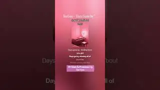 Tee.Gee - Days Gone by 