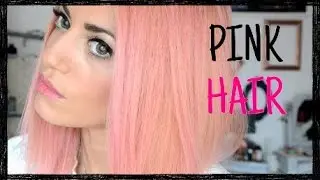 L' HO FATTO DI NUOVO! Capelli Rosa e lenti a contatto colorate!