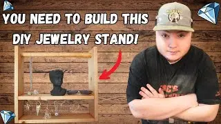 DIY Jewelry Stand - So Easy, Anyone Can Make It!