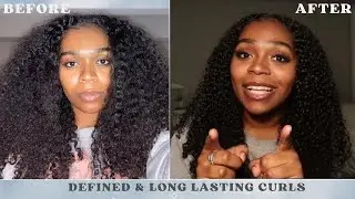 My Wash N Go Routine (using just 4 cheap products) | 3C Hair
