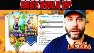 Thunderlyn + Atheus Rage Build DESTROYS in Call of Dragons