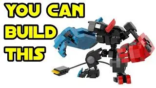 Как построить робота Nintendo Switch из LEGO