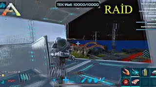 ARK MOBİLE | New Server | 2.Season |     1.Episode | Carnivorous Island Raid