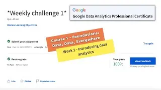 Foundations data data everywhere week 1 quiz answers || Google Data Analytics || theanswershome