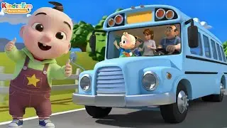 Wheels on the Bus Several Remix Versions | Fun Nursery Rhyme for Toddlers | Preschool Learning