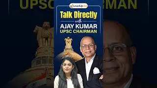 Live Talk with UPSC Chairman | UPSC&rsquo;s First-Ever Town Hall #shorts