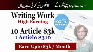 $310 For Single Article | How to Make Money by Writing Article?