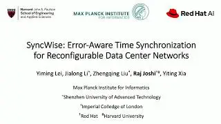 NSDI '26 - SyncWise: Error-Aware Time Synchronization for Reconfigurable Data Center Networks