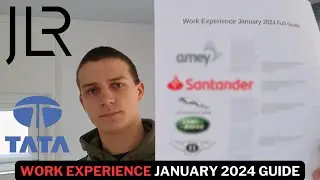 WORK EXPERIENCE JANUARY 2024 GUIDE | JLR, TATA + BENTLEY
