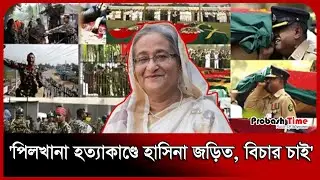 'পিলখানা হ* ত্যা* কাণ্ডে হাসিনা জড়িত, বিচার চাই' | Pilkhana Tragedy | Hasina | Probash Time