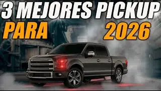 🚜 &iexcl;Adi&oacute;s a las d&eacute;biles! Estas son las 3 PICKUPS m&aacute;s FUERTES y CONFIABLES del 2026 💪🔥