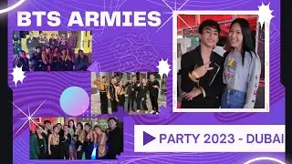 GSWAG Performance in Dubai BTS Army Party 2023 - Red Radisson Dubai | NxtLvl