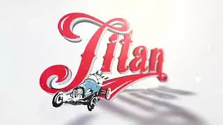 Titan Car Restoration  logo designs animated.