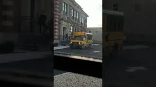 Consolidated Bus Transit 2013 Chevy Collins#58173 Bus 881 Dropping Off A Kid at School