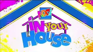 WWE NXT IN YOUR HOUSE LOGO LOOP 2022 OFFICIAL