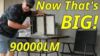 STASUN 600W 90,000LM Flood Light Review | Brightest Outdoor Stadium Light