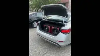 2 12 inch sundown audio 💪🏼 #bass #bassheads #caraudio #sundownaudio #bassboosted #bassmusic