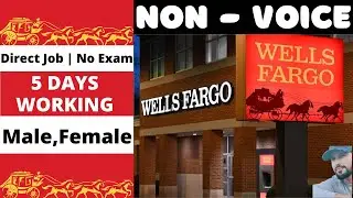Wells Fargo Non-Voice | KYC Job📝 | Limited Openings🔥 | Easy & Simple✔️ | No Exam &mdash; Direct Interview🎯