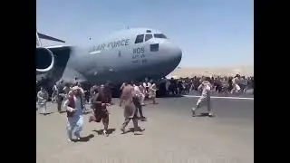 #Kabul -Taliban race to complete Afghanistan takeover | Heartbreaking airport scenes | aha news