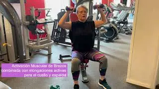 Brazos y Activación Muscular Espalda y Cuello