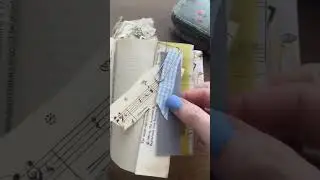 Creating a mini Junk Journal! 🫶🏻💕 | **ASMR** 🙏 no music 🎶