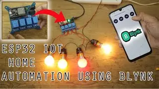 ESP32 IOT based Home Automation Project