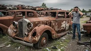 ASMR Car Restoration | Full Rebuild of Rolls-Royce Phantom 1935 from Abandoned to Perfect
