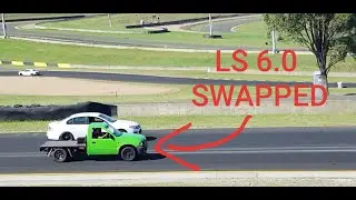 LS 6.0 litre V8 swapped Holden Rodeo at powercruise