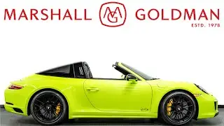 2018 Porsche 911 Targa 4 GTS in Acid Green over Black for sale