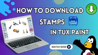 Downloading & Installing Stamps in Tux Paint