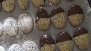 Biscotti con semi di papavero e semi di sesamo | Hashasli ve susamli kurabiye | Dolceemee