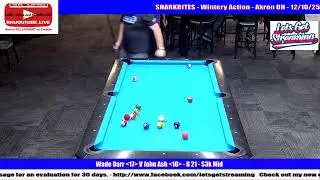 Sharkbites Action - Wade Darr V John Ash - R21 8 Ball - 12/10/25 - PT 2