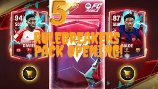 5 RULEBREAKERS PACK OPENİNG!/RULEBREAKERS EVENT/ FC MOBİLE 24