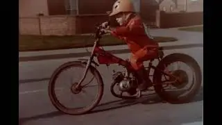 NOW IVE ATOPPRD CRYIN'....A STILL FOTO OF ME ON MY SPEEDWAY BIKE MY DAD MADE BROUGHT TO LIFE🙏🙂