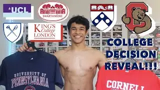 COLLEGE DECISION REVEAL... except it's a fashion show i guess