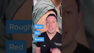 Rough bumpy skin treatments #shorts