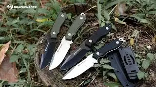 DRACHENADER EDC Small Fixed Blade Knife /Messer #fixedbladeknife #edcknife
