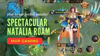 Come Back Natalia Roam Mvp Gameplay❗️Late Game Gua Bante 😏 #mobilelegends #natalia #mlbb #hero