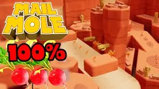 Mail Mole XPress Deliveries 📪 100% Walkthrough 📪 All Radishes #5