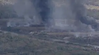 Fire at decommissioned power plant in Bacliff area '100% out,' officials say