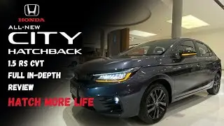 2023 Honda City Hatchback 1.5 RS CVT Full In-Depth Review | Walkaround | Meteoroid Gray Metallic
