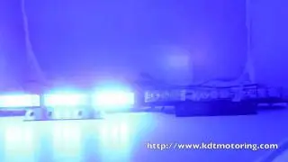 18 LED Blue Police Firefighter EMS Ambulance Emergency Strobe Lights