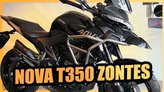 A MOTO QUE DEIXA HONDA E YAMAHA COM INVEJA *NOVA ZONTES T 350 2024*